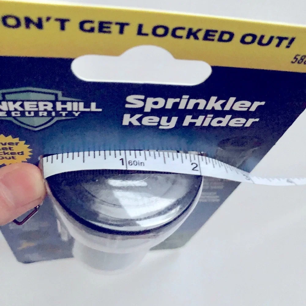 3/$15 NEW BUNKER HILL SECURITY Sprinkler Key Hider Black, 1 Hider
